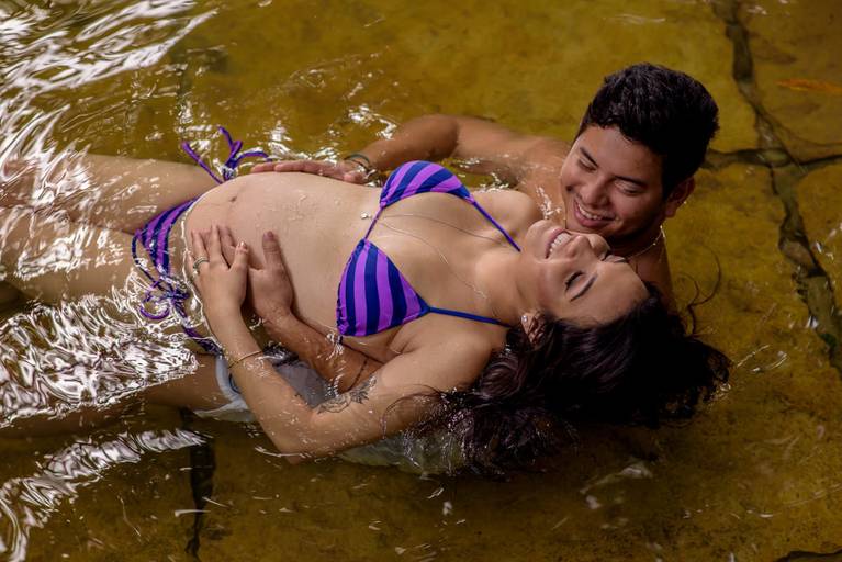 gestante Mariana book de grávida em Belém no Parque dos Igarapés