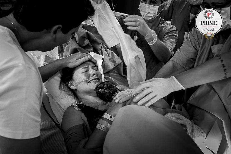 recem nascido acabou de nascer