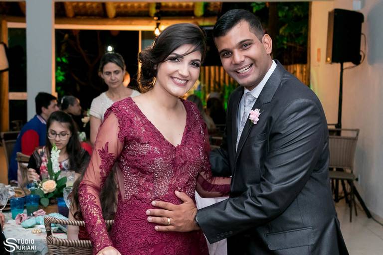 Amiga do noivo gravida 