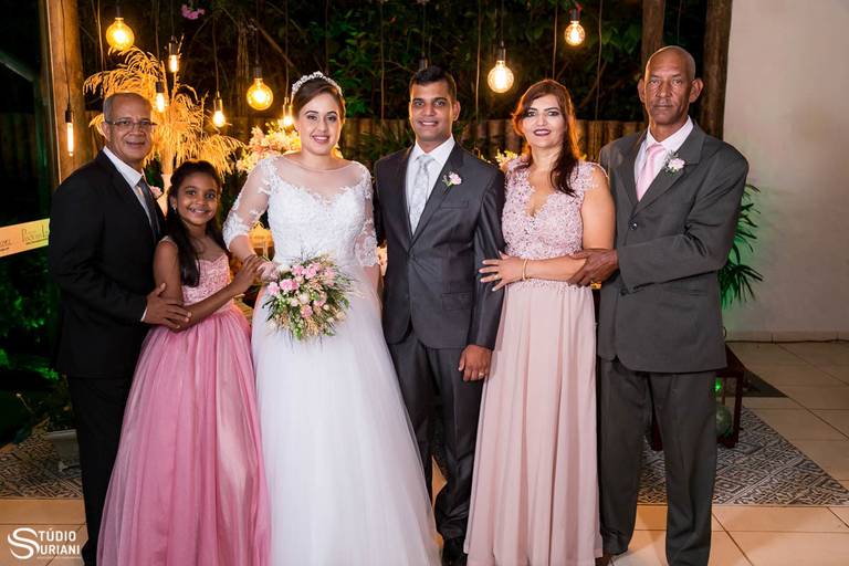 Retrato família do noivo 