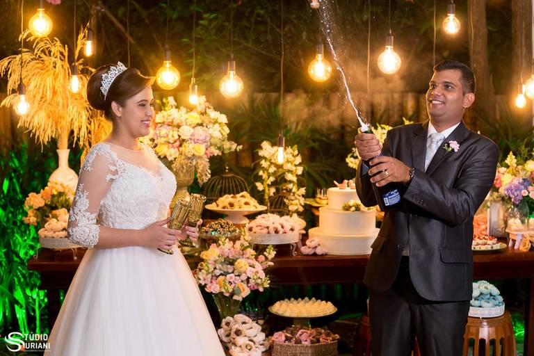 Champanhe para casamento 