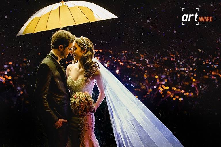 Foto Vencedora - Retrato dos Noivos - Sétimo Concurso Geral  FineArt Association | 2017