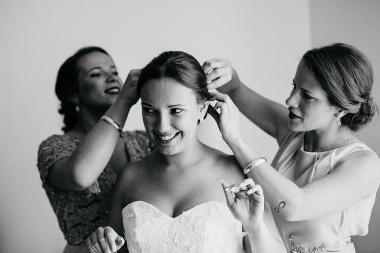 preparação da noiva açores