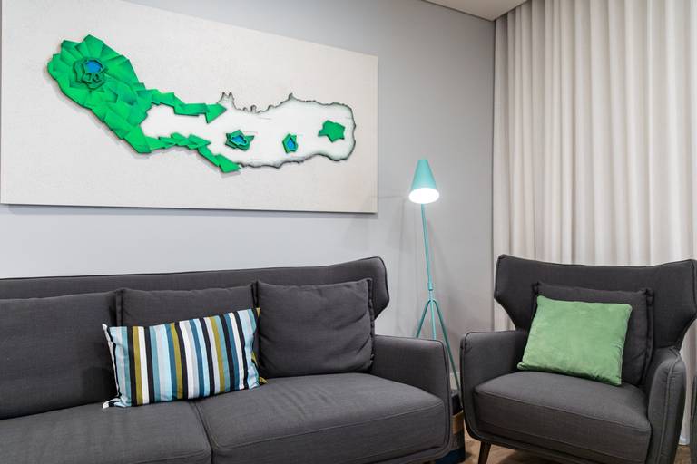 Ilha house and suites xona de lazer