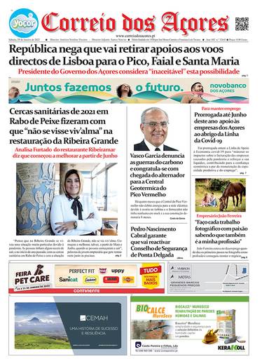 Jornal correio dos açores