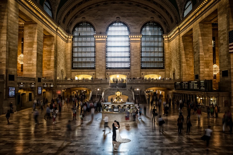 Wedding Destination-Best Photographer-Love the dress-Grand Station-New York-USA