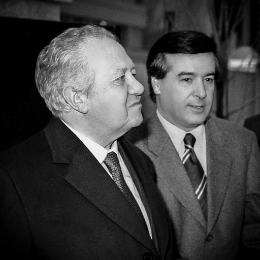 Mário Soares ex presidente da republica Portuguesa e Fernando Gomes, ex presidente da Câmara do Porto.