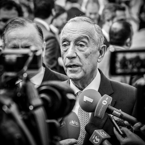 Marcelo Rebelo de Sousa, presidente da republica Portuguesa.