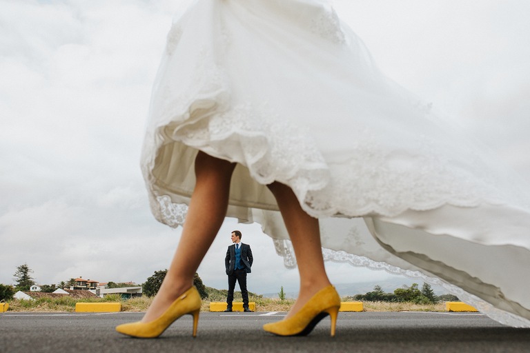 sapatos da noiva - fotografo sao miguel açores