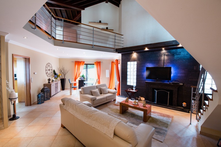 sala da casa 