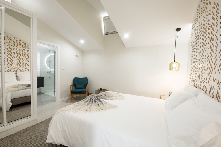 quartos de casal modernos em house rodrigues  