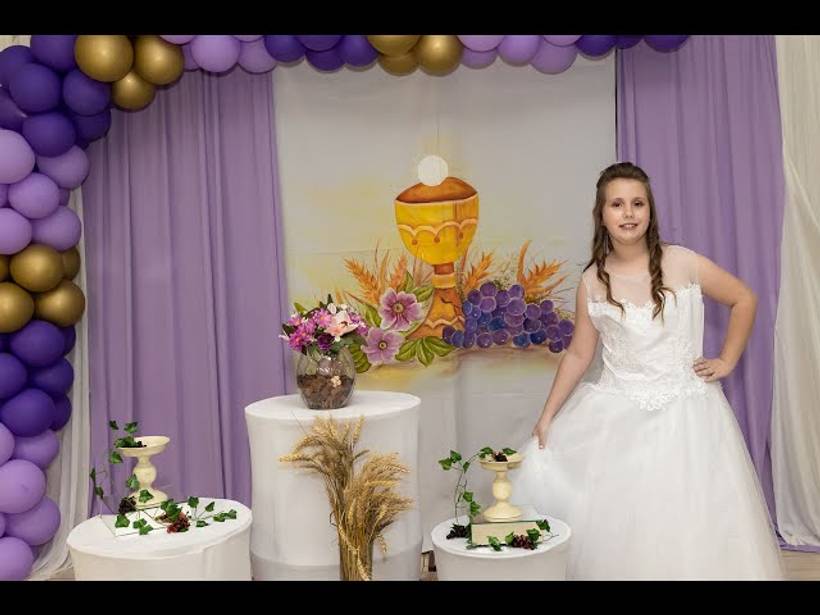 1ª Comunhão - Milena