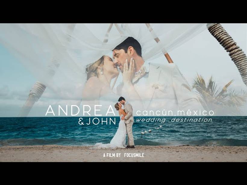 Boda Destino - Andrea & John - Cancún, México
