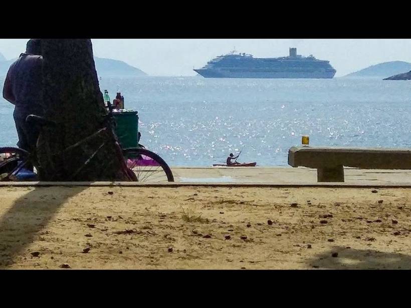 Amanhecendo na Praia Vermelha