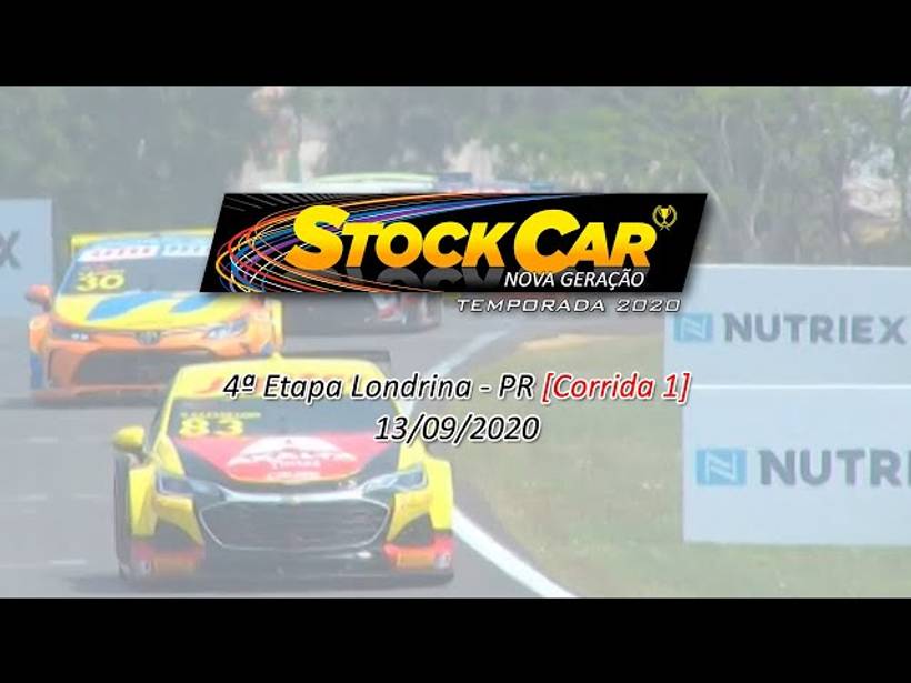 Stock Car 2020 4ª Etapa Londrina-PR [Corrida 1]