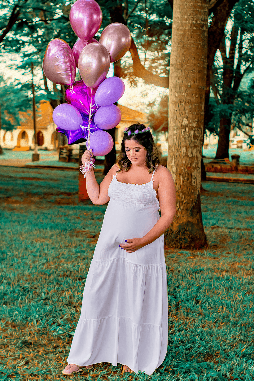 Fabíola - Ensaio Gestante