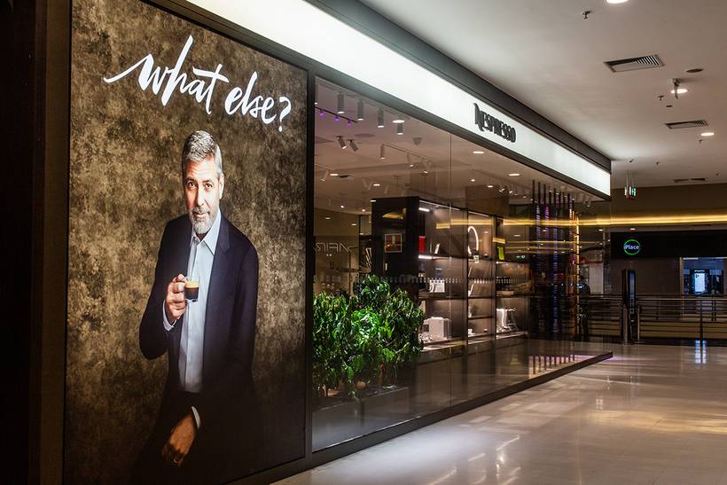 Fotografia de Arquitetura - Loja Nespresso - Barra Shopping