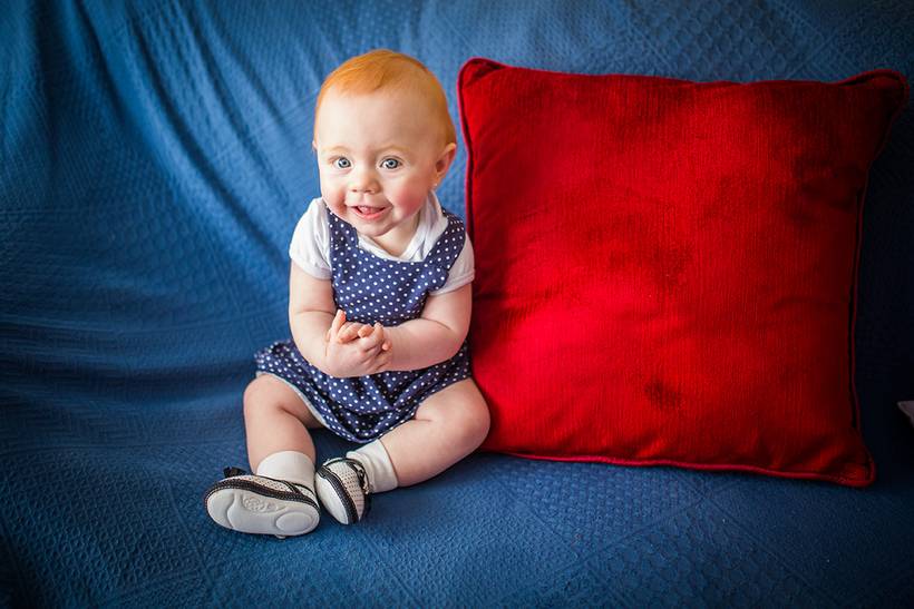 Ensaio Documental Infantil - Duda, 9 meses