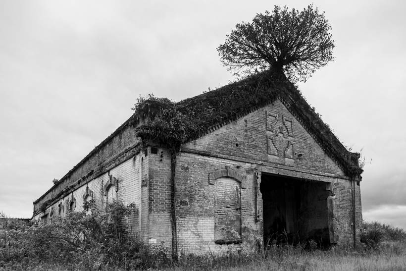 Antiga Arquitetura de um Armazém 