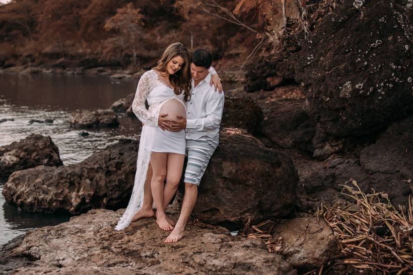 Ensaio Gestante Casal - Larissa +Jonatas = Ana Clara