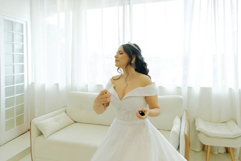 Making off Noiva
