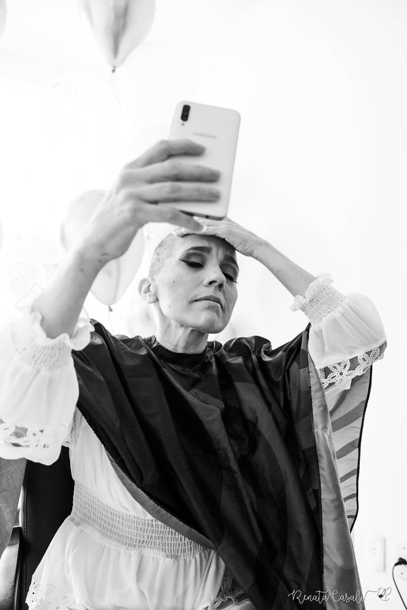 Um renascimento. Nossa amiga Lu