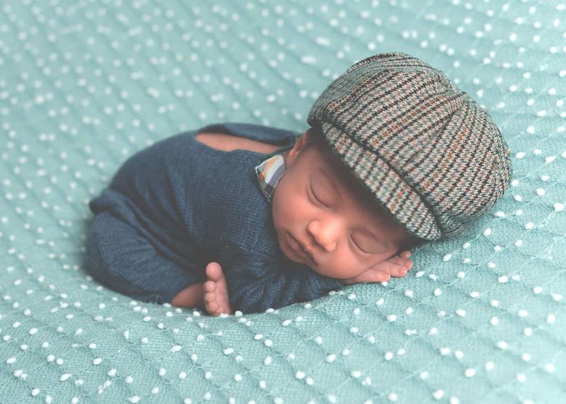 Ensaio de Newborn de Meninos