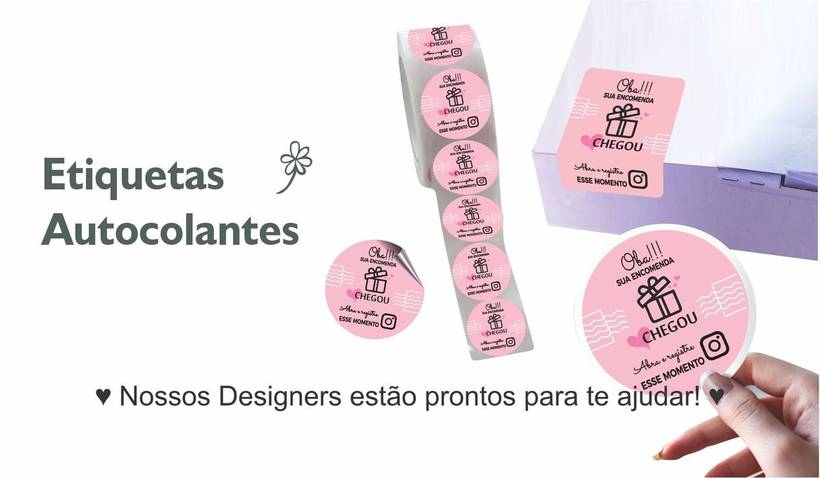Modelos de Etiquetas escolha o seu!