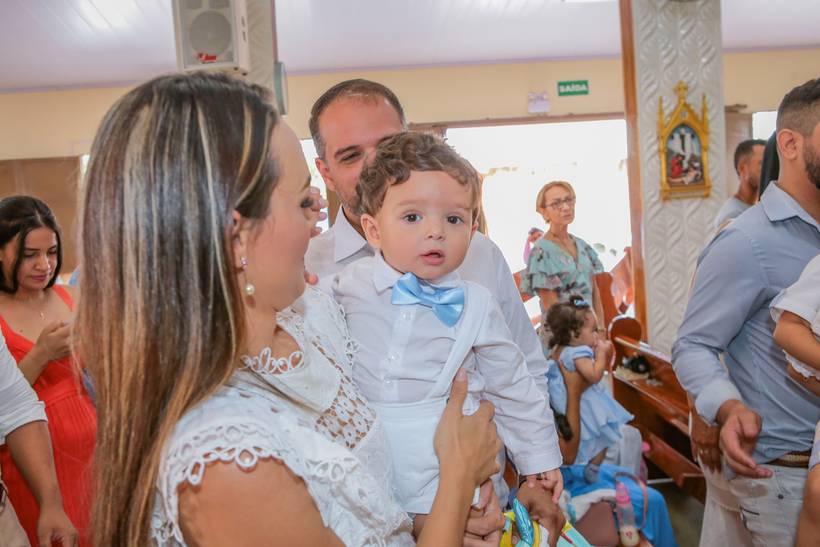 BATIZADO - ARTHUR - IGREJA SÃO JOSÉ CARPINTEIRO