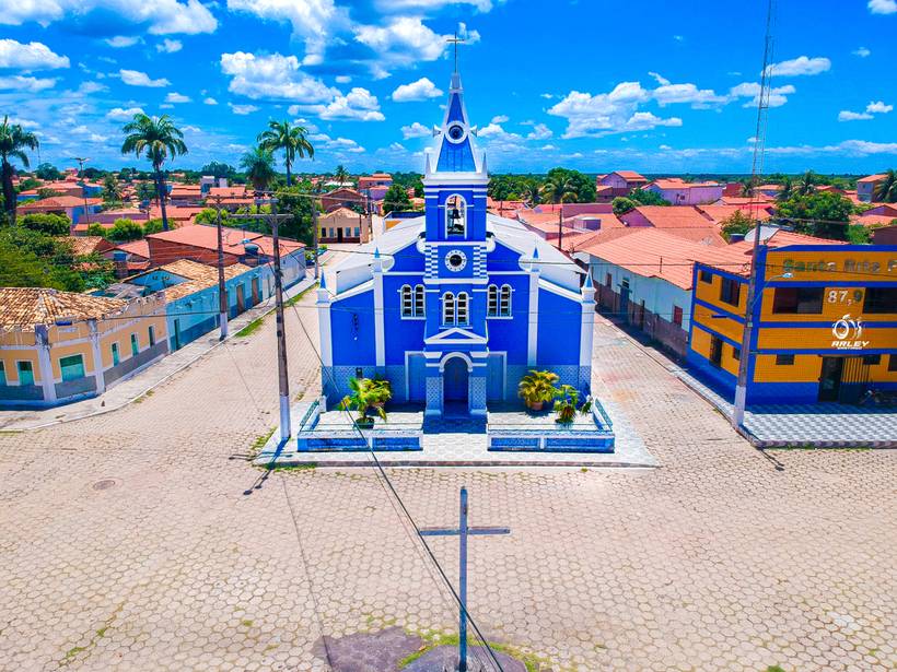 IGREJA MATRIZ DE SANTA RITA DE CASSIA - BA