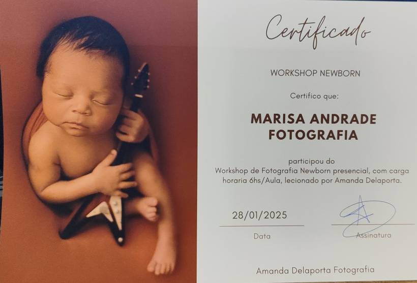 Workshop de Newborn com Amanda Delaporta