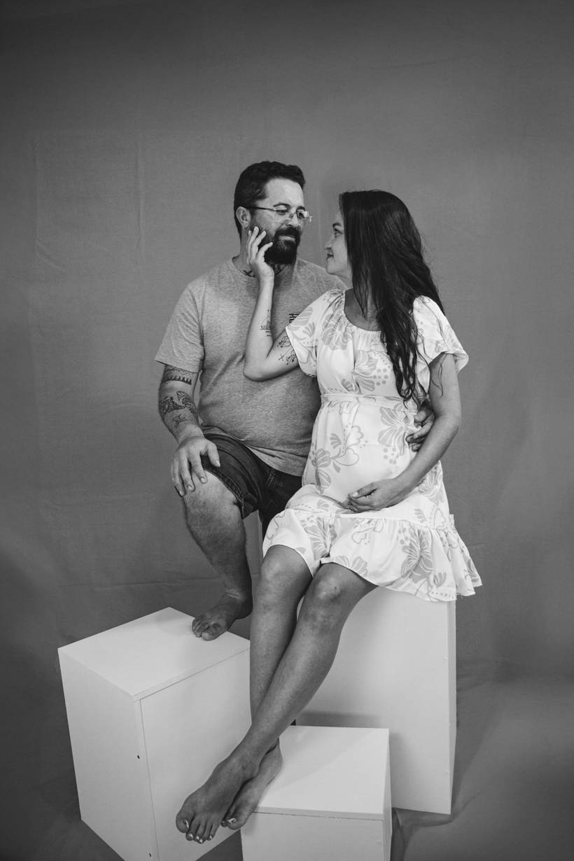 AMANDA E THIERRY em P&B