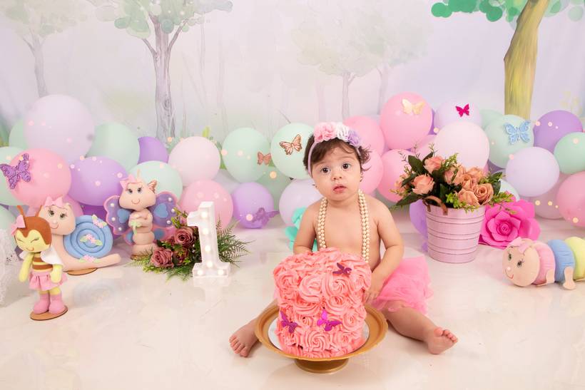 Smash the Cake - Menina