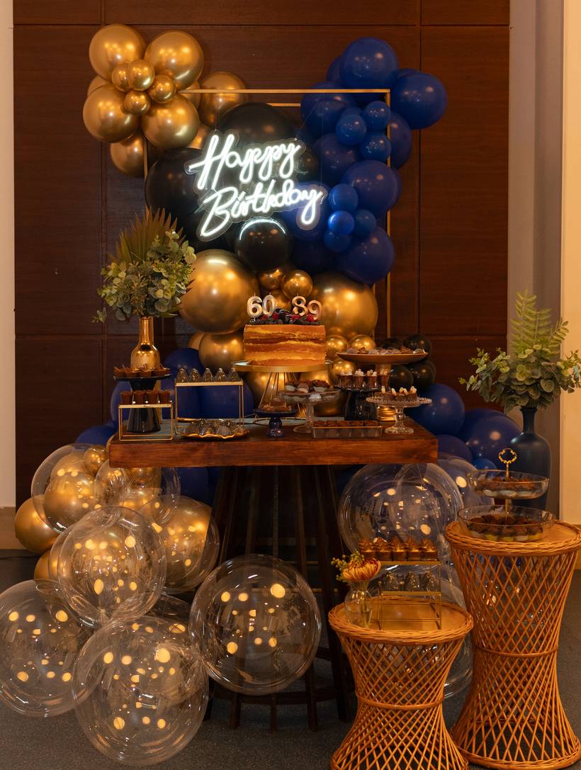 Festa 60/89 anos Decoração