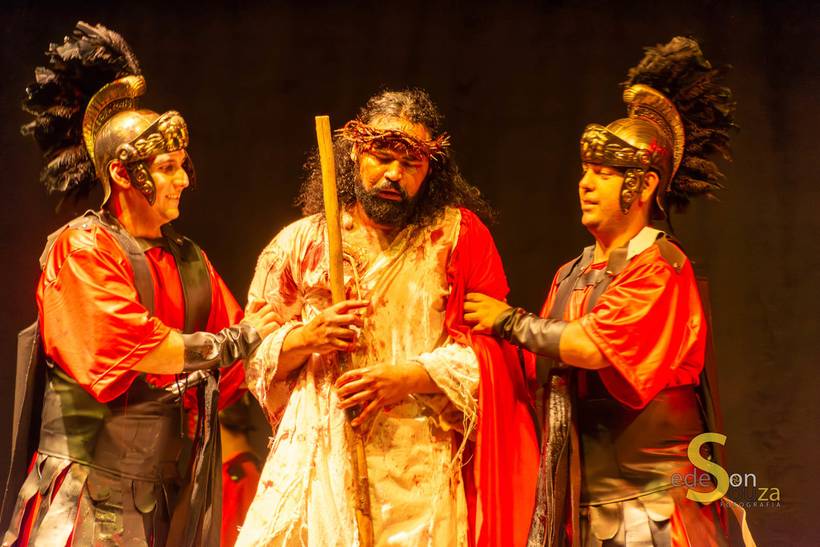 Encenação Paixão de Cristo Sorocaba-SP