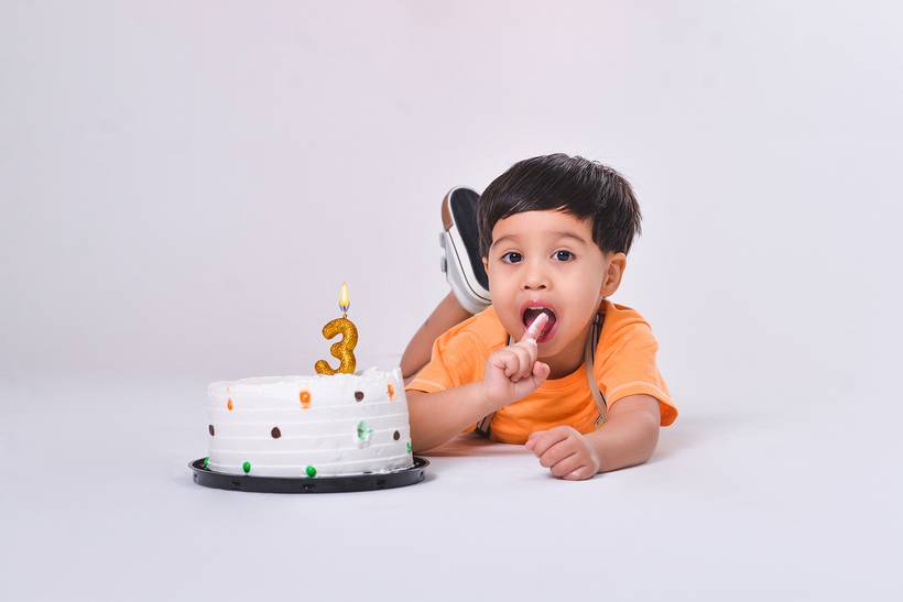Mini Sessão 3 anos de Diego