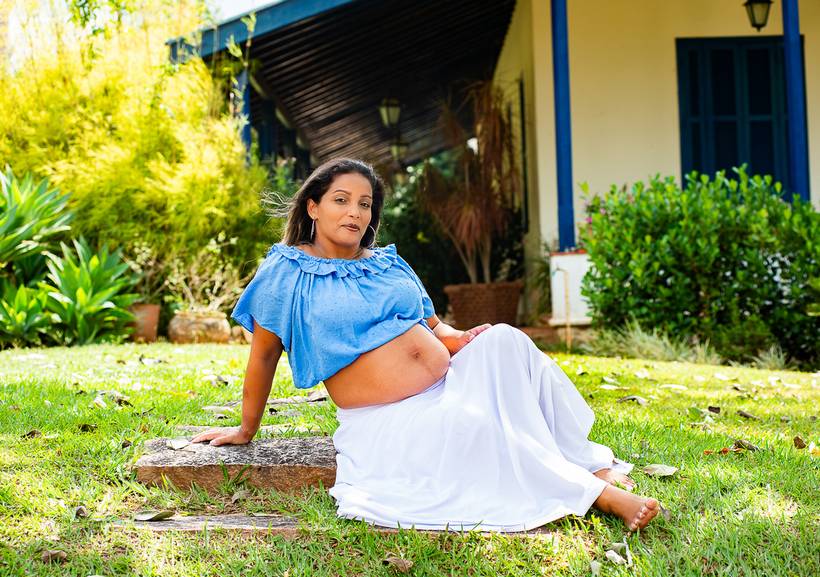 Ana Carla - ensaio gestante