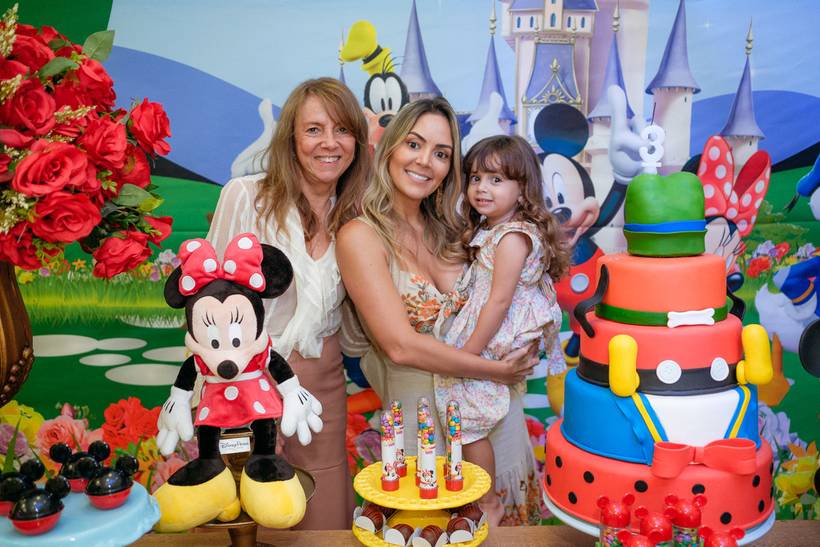 Aniversário Luisa 3 Anos