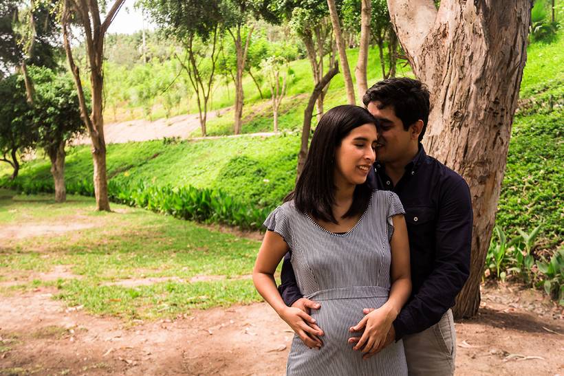 María Elena en dulce espera