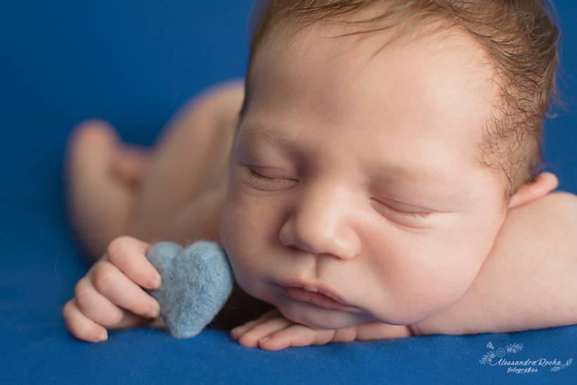 Ensaio Newborn - Bruno realizado em nosso estúdio em Contagem