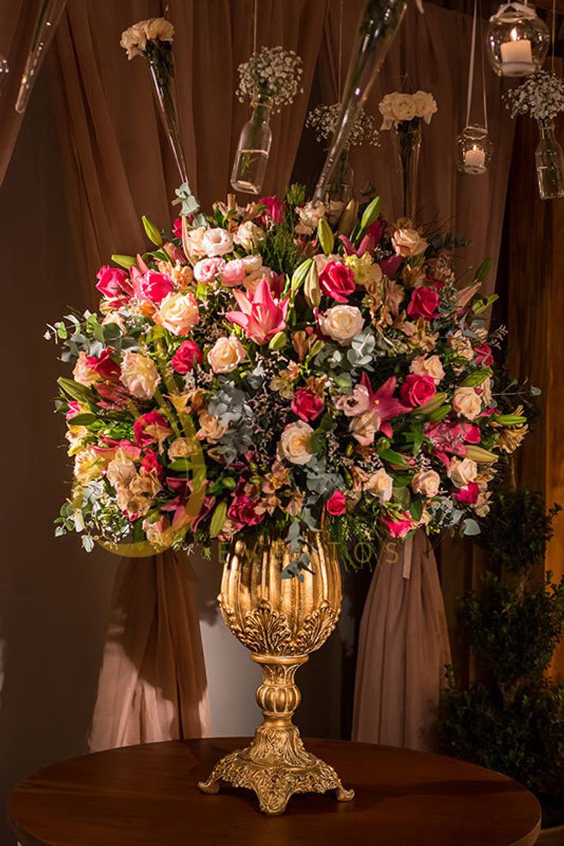 Flores Rosa e tonalidades 