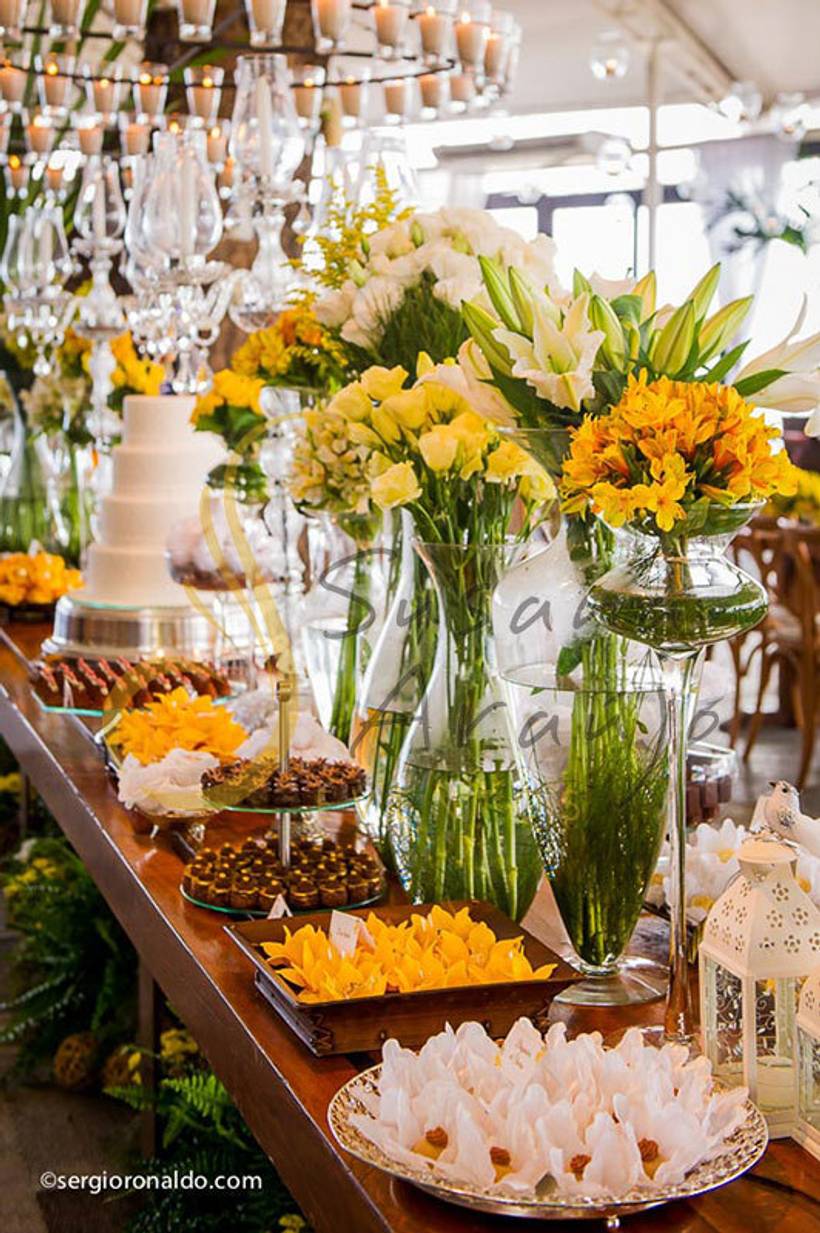 Flores Amarelas e tonalidades 