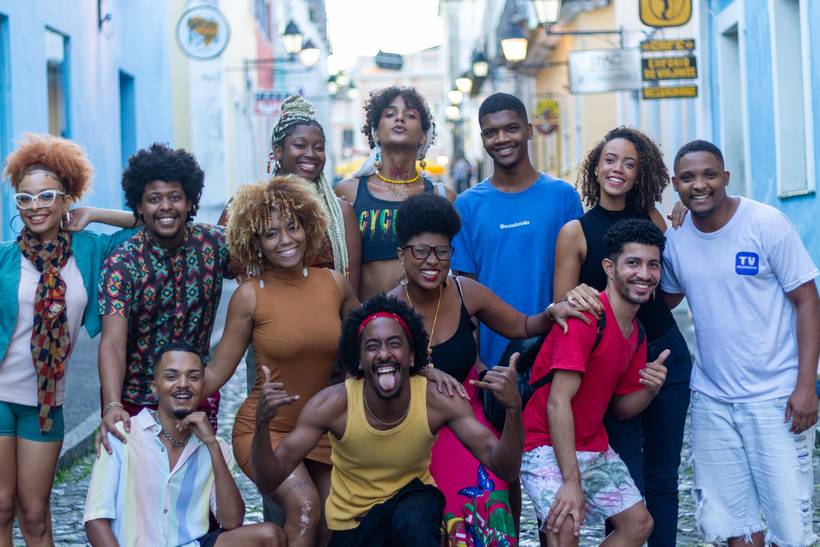 Alunos da TV Pelourinho