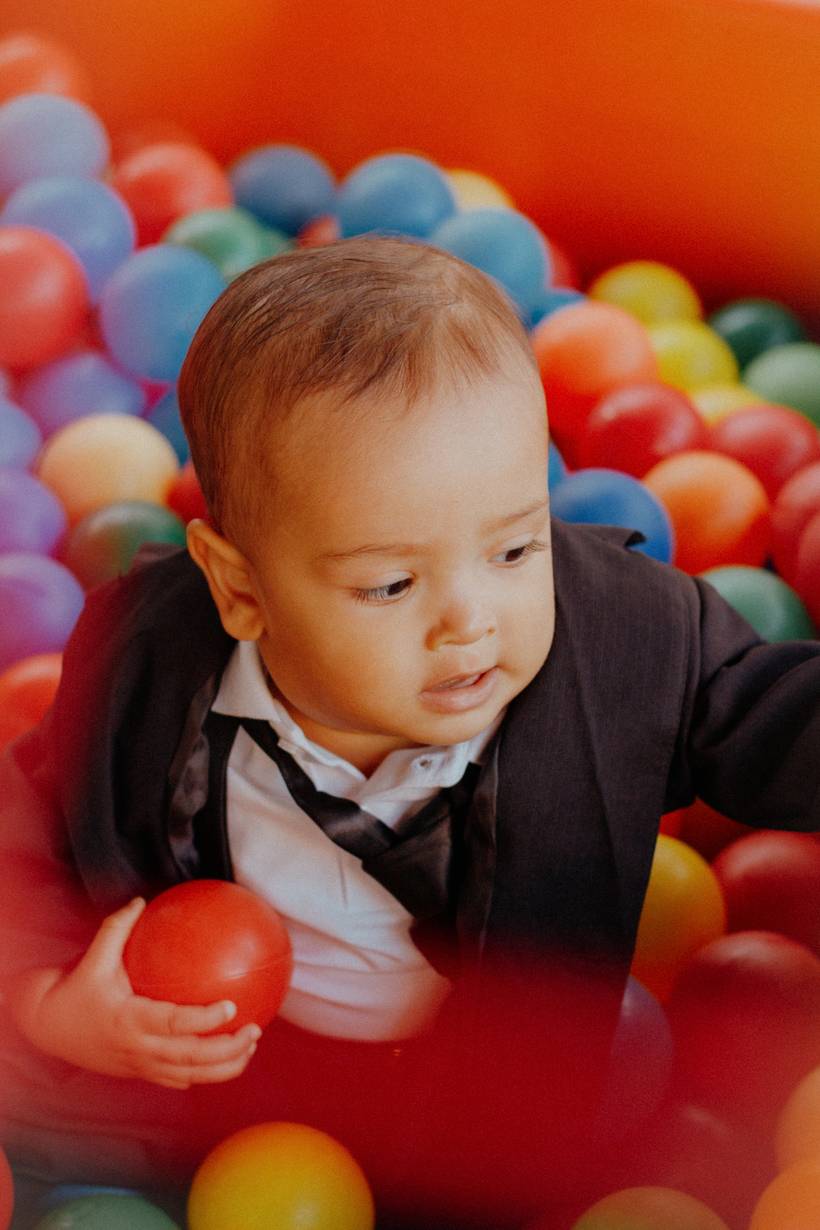 Davi faz seu primeiro aniversário