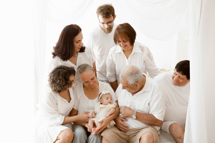 Família no Estúdio