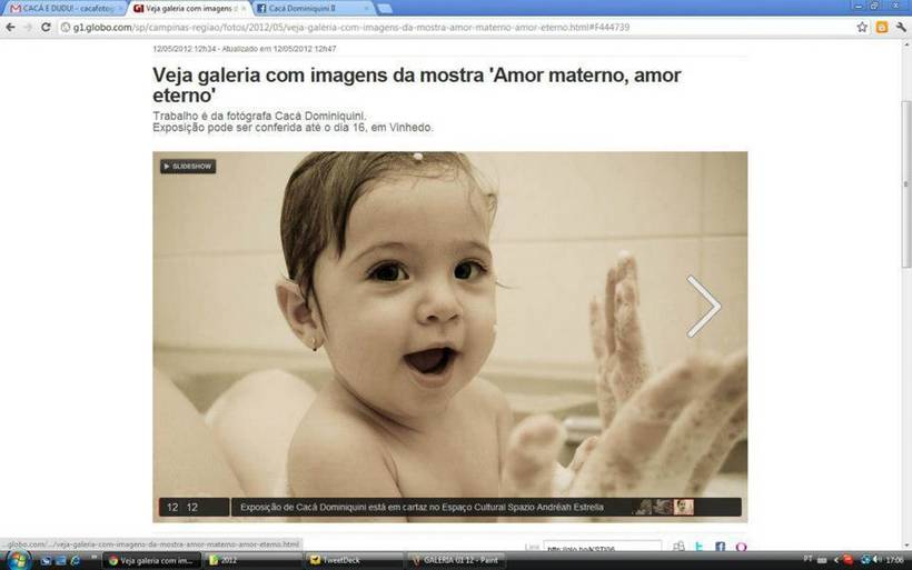 Cacá na mídia