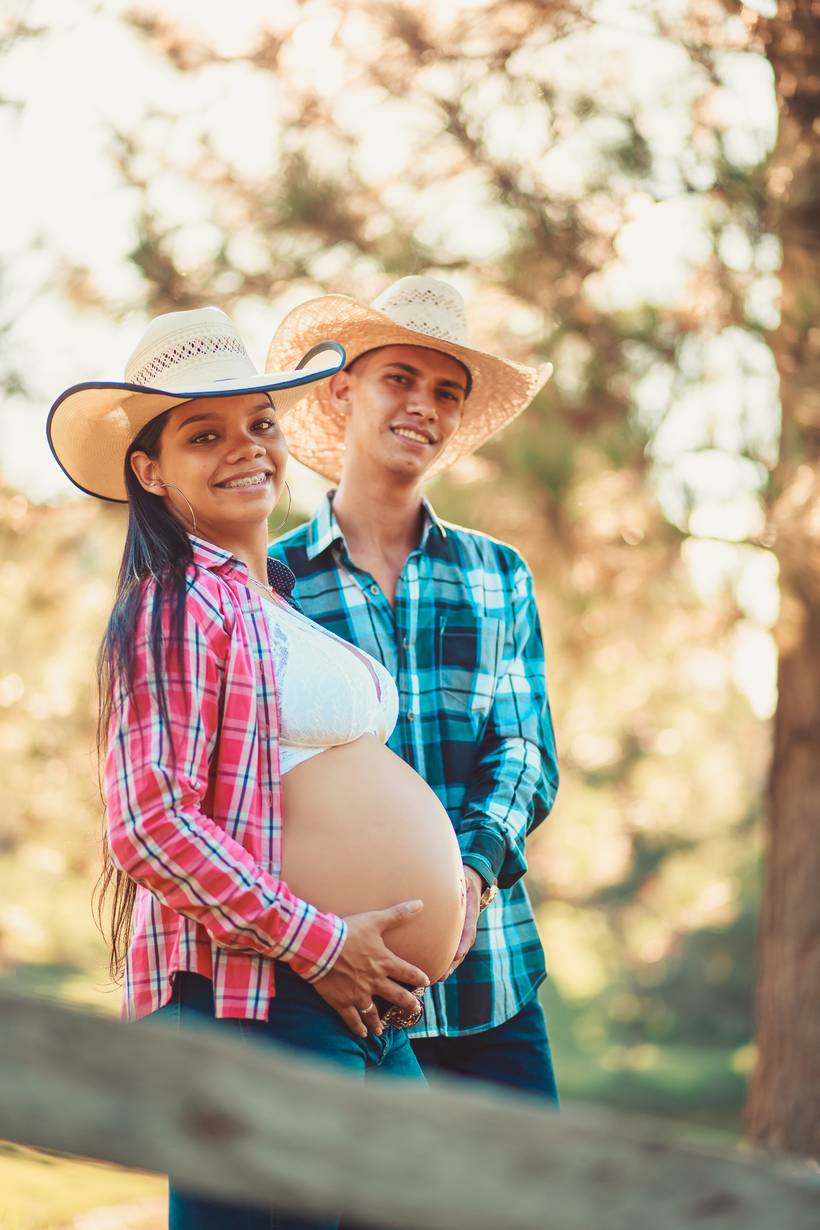 Gestante: Elen & Fabricio = Elena