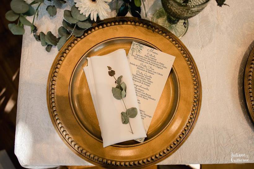 Papelaria, Menu e Número de Mesa