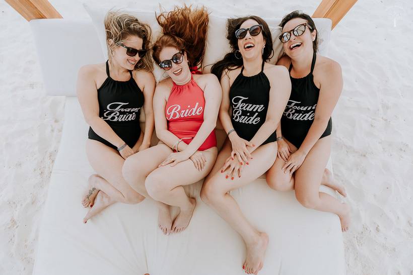 Ensaio com as madrinhas - Punta Cana