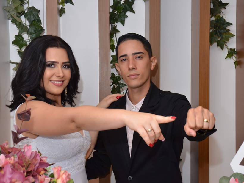 Casamento  Ranyere e Adelaine Cartório Colorado Ante da Pandemia 